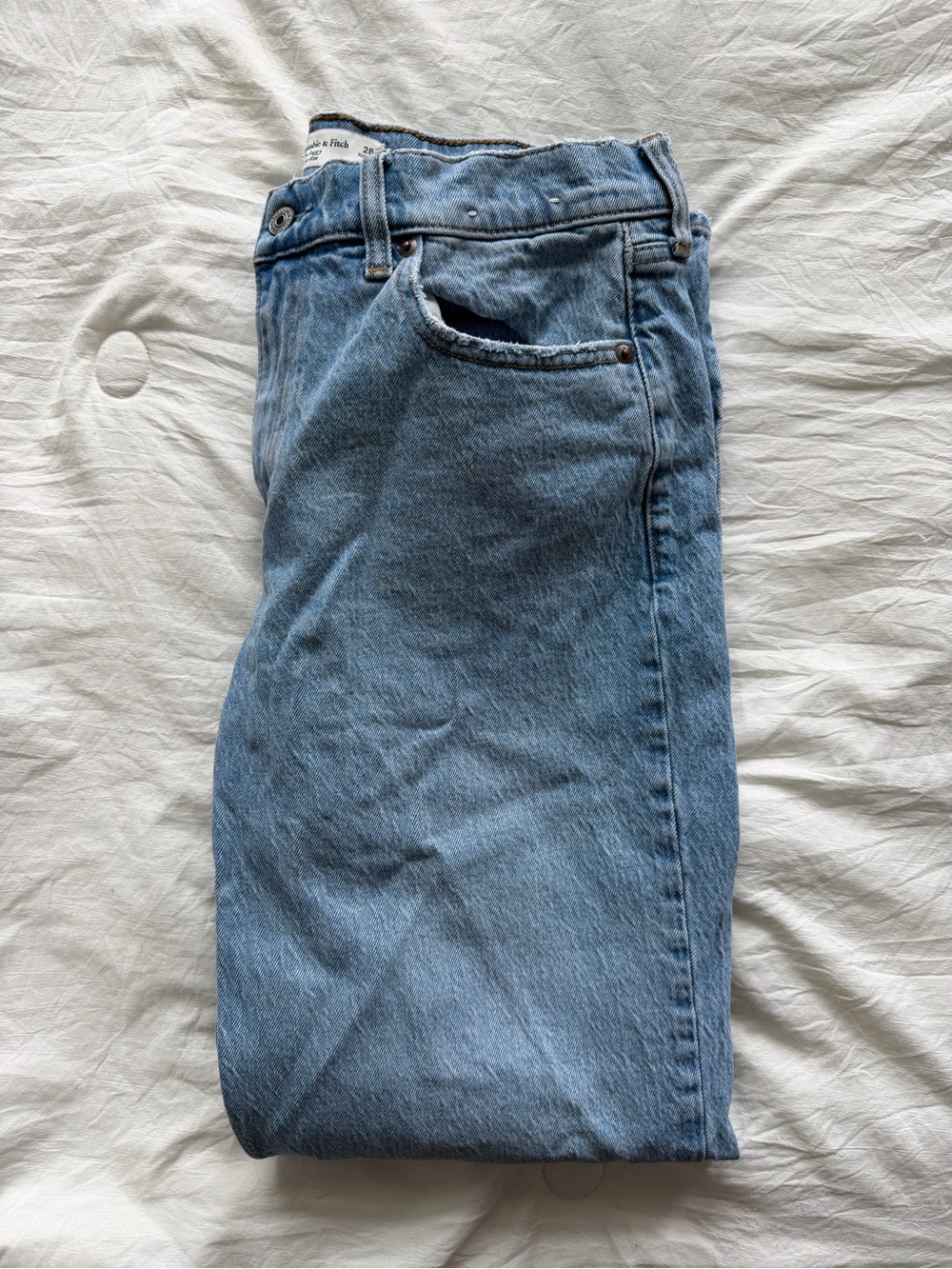 Abercrombie & Fitch Baggy Low Rise Jeans